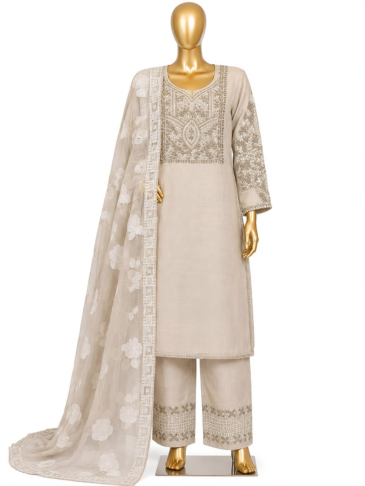 Linen ladies dress pieces — Mayur Dresses, Mangaldas Market, Mumbai