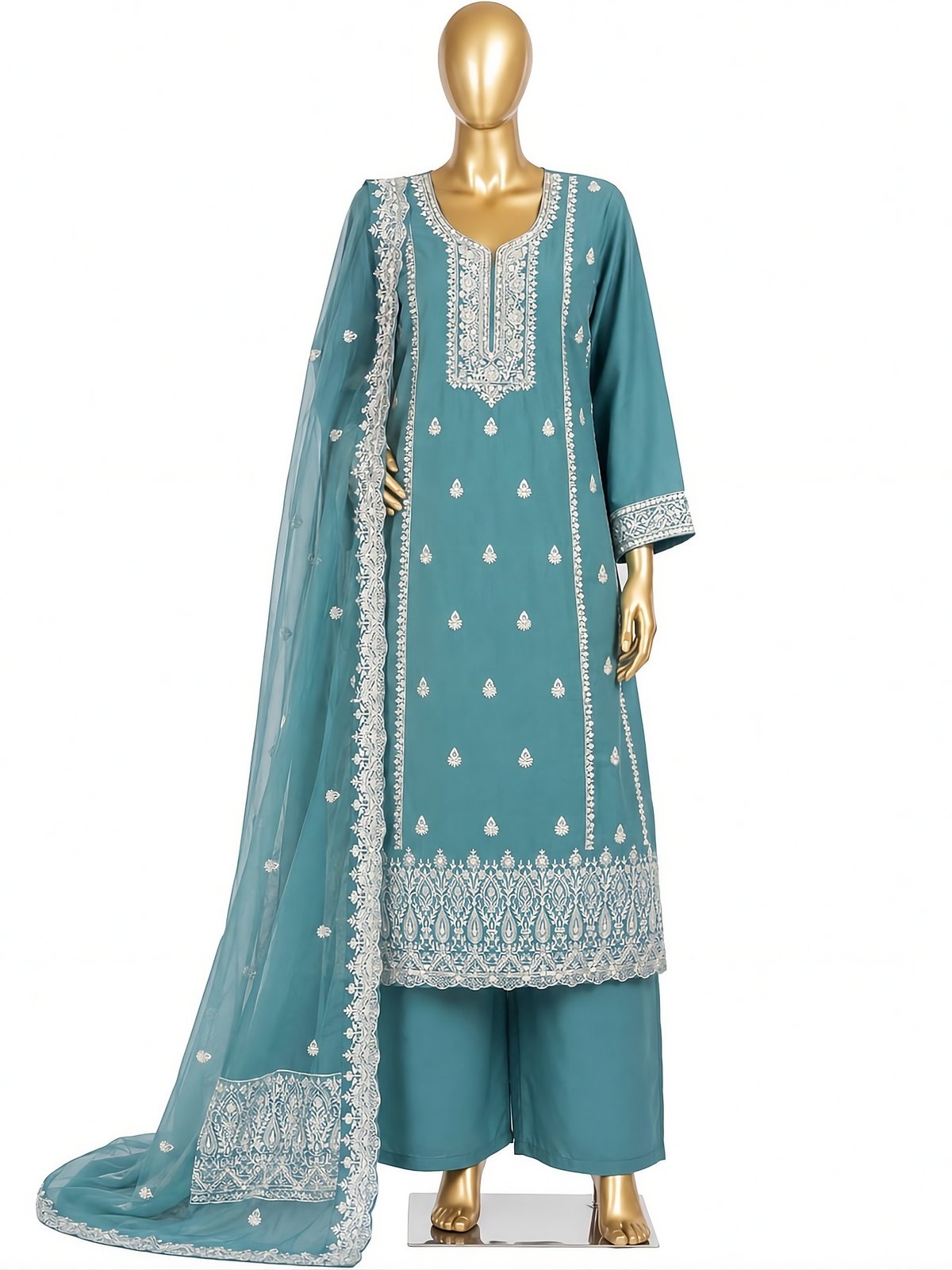 Silk ladies dress pieces for weddings & festive wear — Mayur Dresses, Mumbai